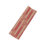 ABA Flat Tubular Coin Wrappers - Red - Pennies - $.50