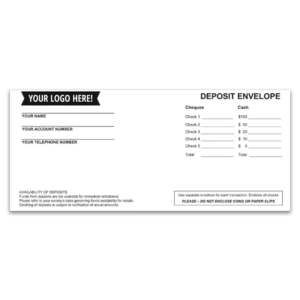 Deposit/Payment Envelopes and Holders