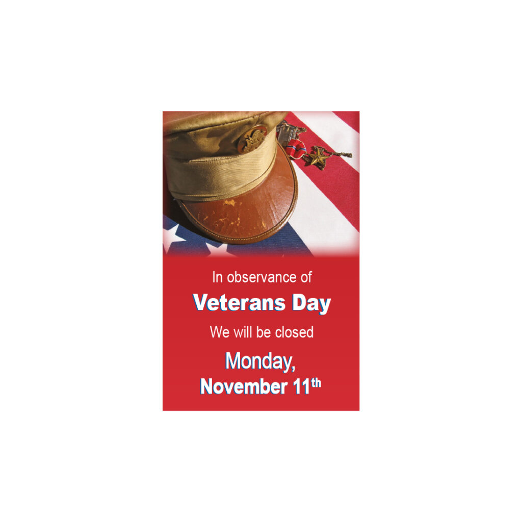 2024 Holiday Closing Window Clings 5 1 2 X 8 1 2 Single Sided   9 VeteransDay 2024 Web Cling 1024x1024 