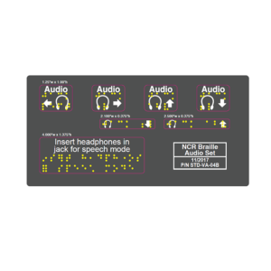 Braille Labels (ATM and ITM)