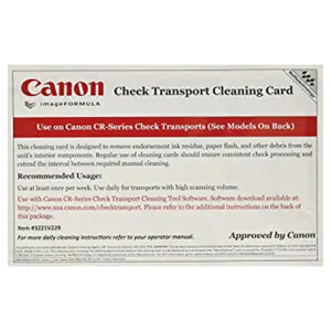 Canon Cleaning Cards