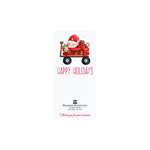 Holiday Drive-up Envelopes printed Four-color litho, 2,500/case