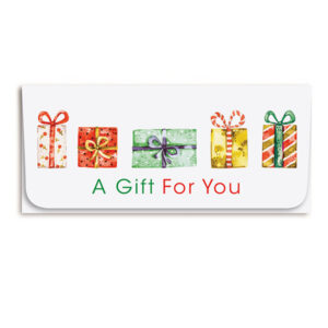 Holiday Currency Envelopes printed Four-color litho with white outer envelopes, 500/box