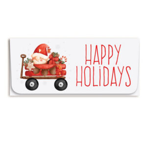 Holiday Currency Envelopes printed Four-color litho with white outer envelopes, 500/box