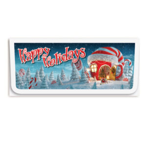 Holiday Currency Envelopes printed Four-color litho with white outer envelopes, 500/box