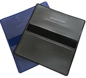 Blank Stock Checkbook Covers, 3" x 6", 100 per pack