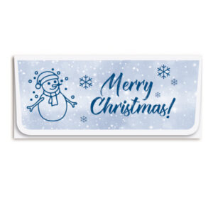 Holiday Currency Envelopes printed One and Two-color litho with White Sealing Envelopes, 500/box