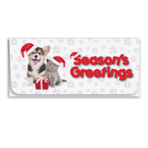 Holiday Currency Envelopes printed Four-color litho with white outer envelopes, 500/box