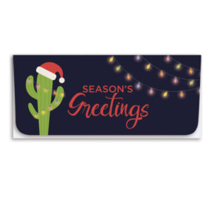 Holiday Currency Envelopes printed Four-color litho with white outer envelopes, 500/box